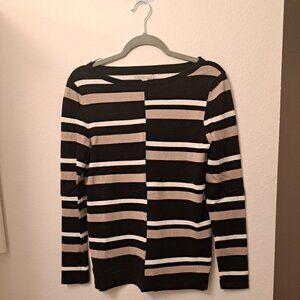 NWT Dana Buchman Striped Sweater Size Small